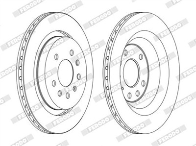 FERODO DDF1289C Číslo výrobce: DDF1289C. EAN: 4044197987009.