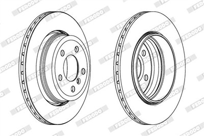 FERODO DDF1297C-1 Číslo výrobce: DDF1297. EAN: 4044197972302.