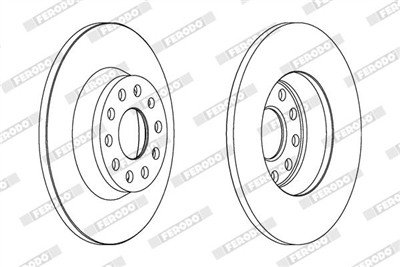 FERODO DDF1306 Číslo výrobce: DDF1306. EAN: 4044197335190.