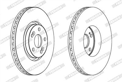 FERODO DDF1368C-1 Číslo výrobce: DDF1368. EAN: 4044197972326.