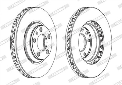 FERODO DDF1408LC-1 Číslo výrobce: DDF1408LC-1. EAN: 4044197625406.