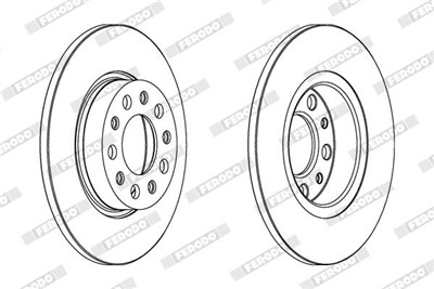 FERODO DDF1452 Číslo výrobce: DDF1452. EAN: 4044197361977.