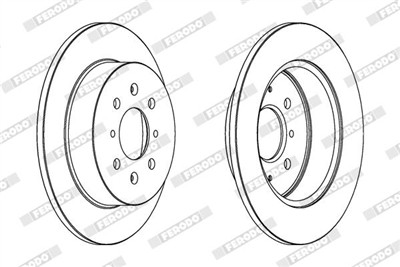 FERODO DDF1466C Číslo výrobce: DDF1466C. EAN: 4044197845088.