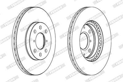 FERODO DDF1520C Číslo výrobce: DDF1520C. EAN: 4044197845538.