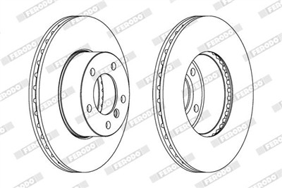 FERODO DDF1536C Číslo výrobce: DDF1536C. EAN: 4044197845378.