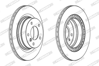 FERODO DDF1549C Číslo výrobce: DDF1549C. EAN: 4044197845521.
