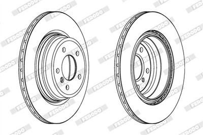 FERODO DDF1550C-1 Číslo výrobce: DDF1550. EAN: 4044197753543.