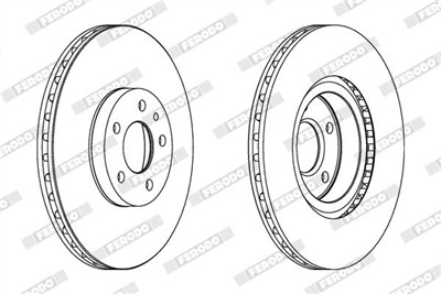 FERODO DDF156C Číslo výrobce: DDF156C. EAN: 4044197560479.