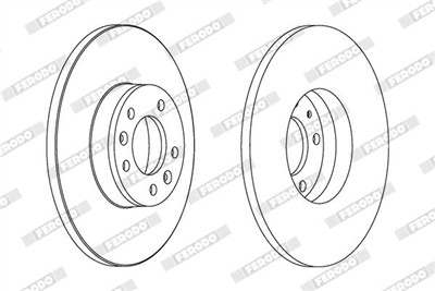 FERODO DDF1602C Číslo výrobce: DDF1602C. EAN: 4044197988273.