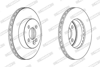 FERODO DDF1617C Číslo výrobce: DDF1617C. EAN: 4044197845170.