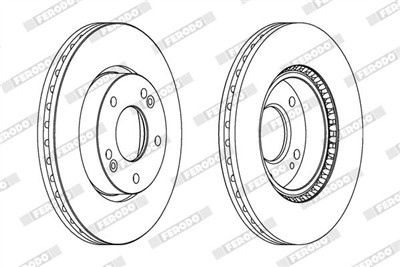 FERODO DDF1619 Číslo výrobce: DDF1619. EAN: 4044197459940.