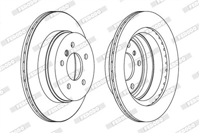 FERODO DDF1697C Číslo výrobce: DDF1697C. EAN: 4060426034078.