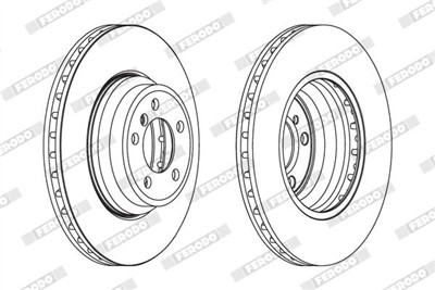 FERODO DDF1701C-1 Číslo výrobce: DDF1701. EAN: 4044197588978.