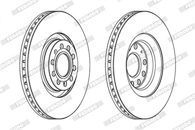 FERODO DDF1705C-1 Číslo výrobce: DDF1705. EAN: 4044197571888.
