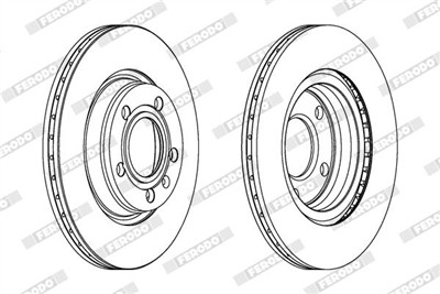 FERODO DDF1708C Číslo výrobce: DDF1708C. EAN: 4044197560561.