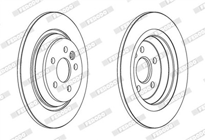 FERODO DDF1720C Číslo výrobce: DDF1720C. EAN: 4060426034108.
