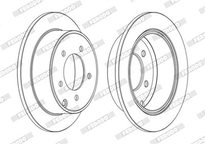 FERODO DDF1762C Číslo výrobce: DDF1762C. EAN: 4044197846122.