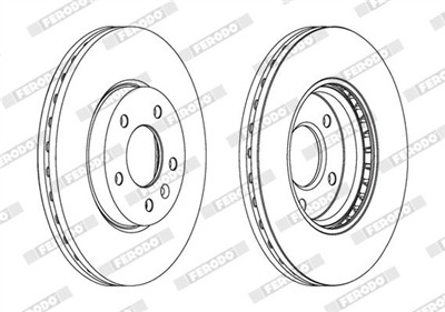 FERODO DDF1870C Číslo výrobce: DDF1870C. EAN: 4044197845682.