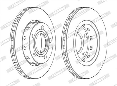 FERODO DDF1887C Číslo výrobce: DDF1887C. EAN: 4044197987986.