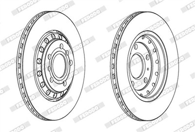 FERODO DDF1934C Číslo výrobce: DDF1934C. EAN: 4044197564514.