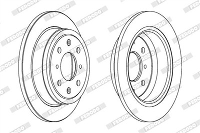 FERODO DDF468C Číslo výrobce: DDF468C. EAN: 4044197845262.