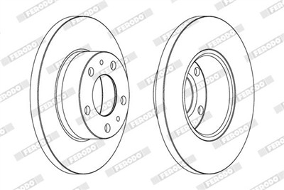 FERODO DDF758 Číslo výrobce: DDF758. EAN: 5016687175899.