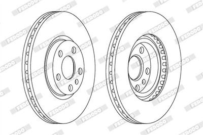 FERODO DDF760C Číslo výrobce: DDF760C. EAN: 4044197845637.