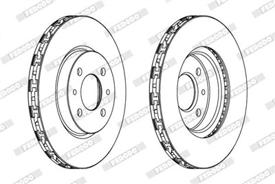 FERODO DDF762C Číslo výrobce: DDF762C. EAN: 4044197560967.