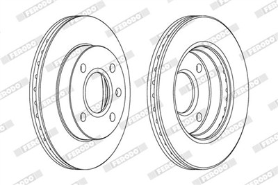 FERODO DDF766C Číslo výrobce: DDF766C. EAN: 4044197560974.