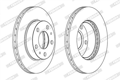 FERODO DDF768C Číslo výrobce: DDF768C. EAN: 4044197845644.