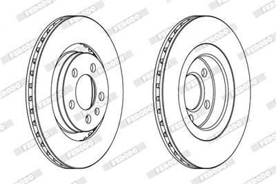FERODO DDF928C Číslo výrobce: DDF928C. EAN: 4044197561186.