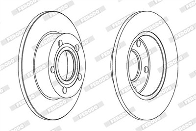 FERODO DDF952C Číslo výrobce: DDF952C. EAN: 4044197561209.