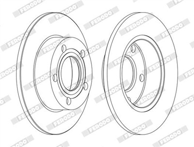FERODO DDF952C Číslo výrobce: DDF952C. EAN: 4044197561209.
