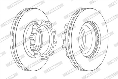 FERODO FCR170A Číslo výrobce: FCR170A. EAN: 5016687007015.