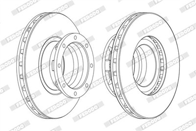 FERODO FCR187A Číslo výrobce: FCR187A. EAN: 4044197228867.