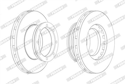 FERODO FCR190A Číslo výrobce: FCR190A. EAN: 4044197228898.