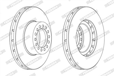FERODO FCR319A Číslo výrobce: FCR319A. EAN: 4044197419548.