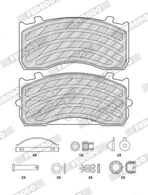 FERODO FCV1277BFE Číslo výrobce: 29115. EAN: 4044197263080.