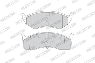 FERODO FDB1098 Číslo výrobce: 23043. EAN: 5016687092677.