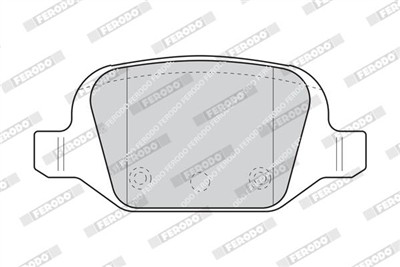 FERODO FDB1324 Číslo výrobce: 23601. EAN: 5016687145175.