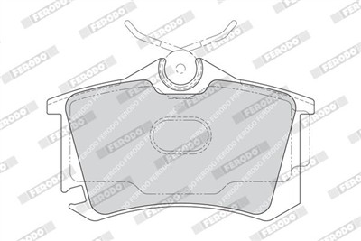 FERODO FDB1637 Číslo výrobce: 23823. EAN: 4044197226092.