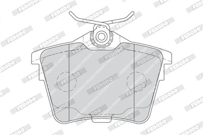 FERODO FDB1727 Číslo výrobce: 24135. EAN: 5016687351774.