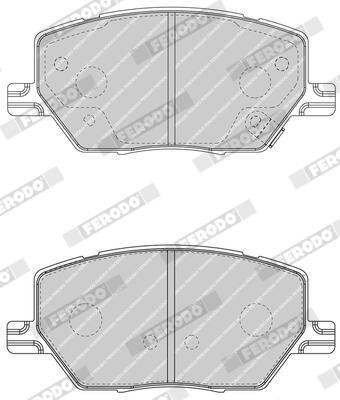 FERODO FDB4688 Číslo výrobce: 22165. EAN: 4044197802067.