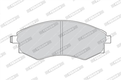 FERODO FDB600 Číslo výrobce: 21526. EAN: 5016687030075.