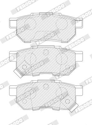 FERODO FDB621 Číslo výrobce: 21312. EAN: 5016687042078.