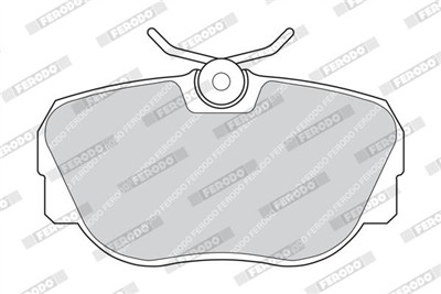 FERODO FDB660 Číslo výrobce: 21173. EAN: 5016687043976.