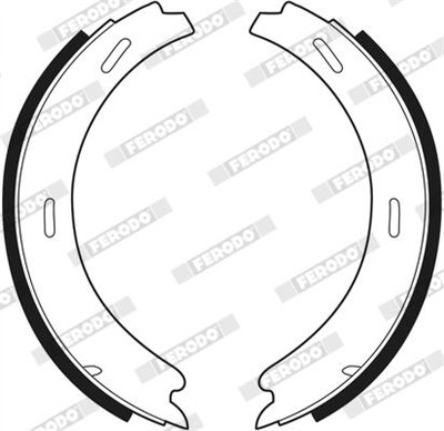 FERODO FSB196 Číslo výrobce: FSB196R. EAN: 4044197115440.
