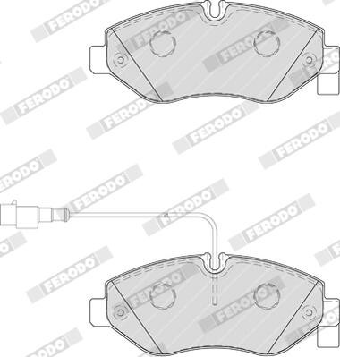 FERODO FVR4053 Číslo výrobce: 29230. EAN: 4044197410095.
