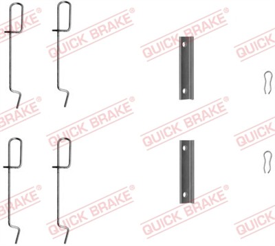 QUICK BRAKE 109-1125 EAN: 5706021006827.