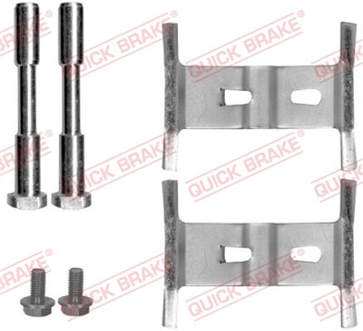QUICK BRAKE 109-1658 EAN: 5706021090642.